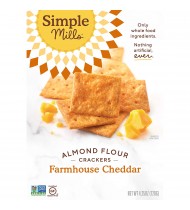 Simple Mills Farmhouse Cheddar Crackers (6X4.25 OZ)