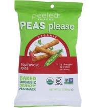 Peeled Peel Peas Southwest Spice (12X3.3 OZ)