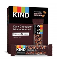 Kind Nuts & Spices Dark Chocolate Mocha Almond Bar (12x1.4 OZ)