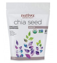 Nutiva Organic White Chia Seeds (1x12 Oz)
