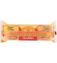 Edward & Sons Cheddar Brown Rice Snaps (12x3.5 Oz)