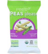 Peeled Peeled Peas White Cheddar (12X3.3 OZ)