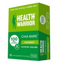 Health Warrior Coconut Chia Bar (15x0.88OZ )