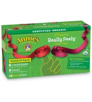 Annie's Homegrown Organic Really Peely Fruit Tape Variety Pack (6x9 OZ)