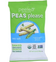 Peeled Peel Peas Sea Salt (12X3.3 OZ)