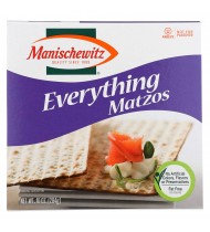 Manischewitz Matzo, Everything (12x10 OZ) 