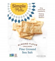 Simple Mills Fine Ground Sea Salt Crackers (6X4.25 OZ)