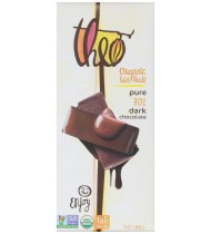 Theo Chocolate Dark Chocolate 70% Cacao Bar (12x3Oz)