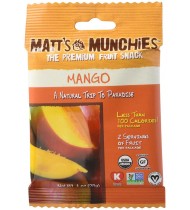 Matt's Munchies Organic Mango Fruit Snack (12x1 OZ)