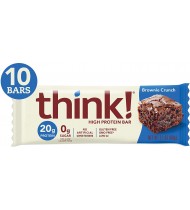 Think Baby Brownie Crunch Thin Bar (10x2.1 Oz)