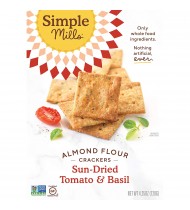 Simple Mills Sun-Dried Tomato & Basil Crackers (6X4.25 OZ)