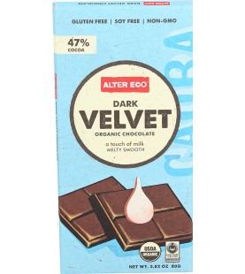 Alter Eco Chocolate Dark Velvet (12x2.82OZ )