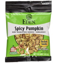 Eden Foods Organic Dry Roasted Spicy Pumpkin Seeds SD (12x1 OZ)