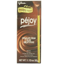 Glico Pejoy Chocolate Cream Filled Biscuit Sticks (20x1.13 OZ)