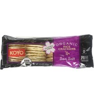 Koyo Organic Rice Crackers Sea Salt (12x3.5 OZ)