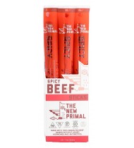 The New Primal Grass Fed Spicy Beef Sticks (20x1 OZ)
