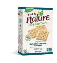 Back To Nature Organic Classic Saltine Crackers (6x7 OZ)