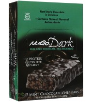 Nugo Dark Mint Chocolate Chip Nutrition Bar (12x1.76 Oz)