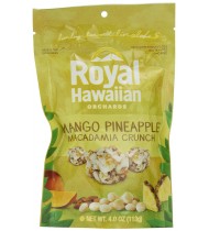 Royal Hawaiian Orchards Fruit Nut Mango PineApple (6x4OZ )