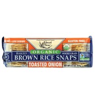 Edward & Sons Onion Brown Rice Snaps (12x3.5 Oz)