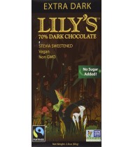 Lily's Dark Chocolate with Stevia Extra Dark (12x2.8 OZ)