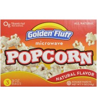 Golden Fluff Popcorn Microwave (12x9OZ )