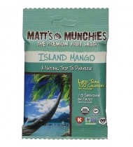 Matt's Munchies Organic Island Mango Fruit Snack (12x1 OZ)