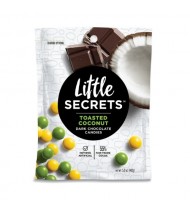 Little Secrets Toasted Coconut Dark Chocolate Candies (8x5 OZ)