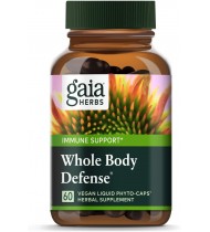 Gaia Herbs Whole Body Defense, Vegan Liquid Capsules, 60 Count