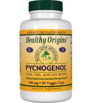 Healthy Origins Pycnogenol (Nature's Super Antioxidant) 100 mg, 60 Count