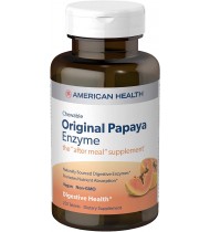 American Health Original Papaya Enzyme Chewable Tablets - 250 Count