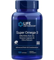 Life Extension Super Omega-3 EPA/DHA, 120 Softgels