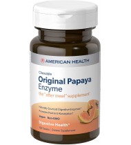 American Health Original Papaya Enzyme Chewable Tablets - 100 Count