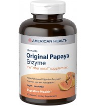 American Health Original Papaya Enzyme Chewable Tablets - 600 Count