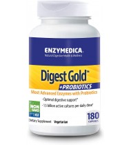 Enzymedica, Digest Gold + PROBIOTICS, 180 Count