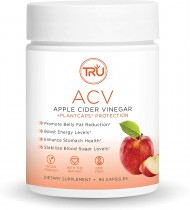 TRU ACV, Apple Cider Vinegar, 45 Servings, 1000mg