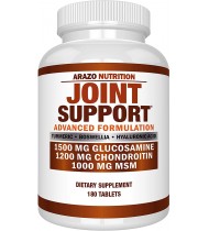 Glucosamine Chondroitin Turmeric MSM Boswellia 180 Tablets 