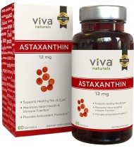 Astaxanthin 12mg - Daily Antioxidant Protection, 60 softgels