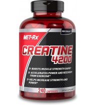 MET-Rx Creatine 4200 Supplement, 240 Capsules