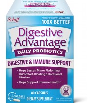 Daily Probiotic Capsule - Digestive Advantage 80 Capsules