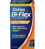 Glucosamine Chondroitin, Triple Strength by Osteo Bi-Flex, 80 Coated Tablets