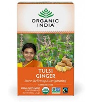 India Lemon Ginger Tulsi Tea (6x18 CT)