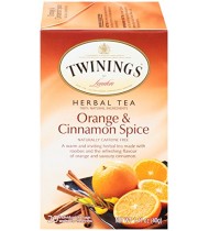 Twinings Orange & Cinnamon Spice Tea (6x20 Bag)
