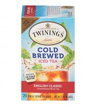 Twinings Cold Brew English Classic Iced Tea (6x20 Bag)