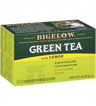 Bigelow Green Tea With Lemon (6x20 Bag)