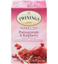 Twinings Herbal Pomegranate Raspberry Tea (6x20 Bag)