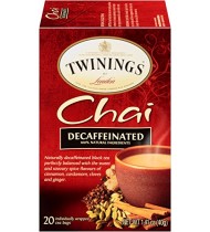 Twinings Chai Decaffeinated (6x20 CT)