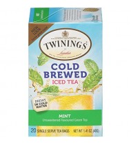 Twinings Cold Brew Green Tea with Mint Iced Tea (6x20 Bag)