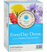 Traditional Medicinals Everyday Detox Herb Tea (1x16 Bag)