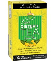 Laci Le Beau Lemon Mint Super Diet Tea (1x30 Bag) 